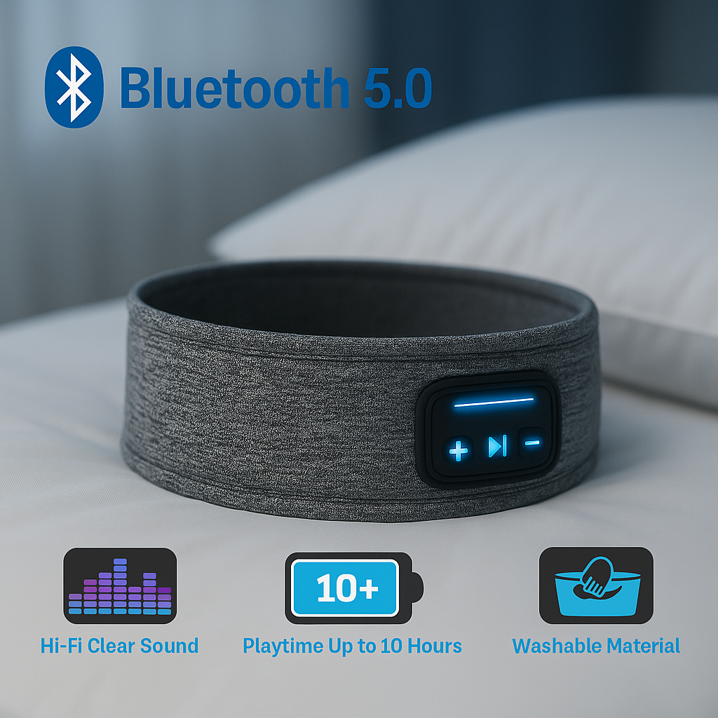 NOCTUNE Bluetooth Headband - DreamBand Deep Sleep Edition